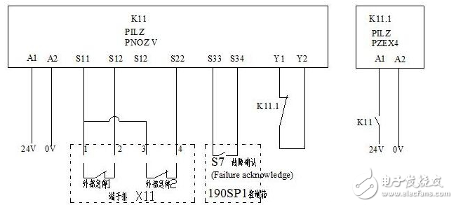 安全繼電器工作原理、接線圖、使用方法